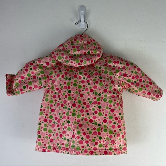 Pluie Pluie Girls Outerwear Pink Polka Dot Unlined
Raincoat Size 1/2 - Picture 7 of 9